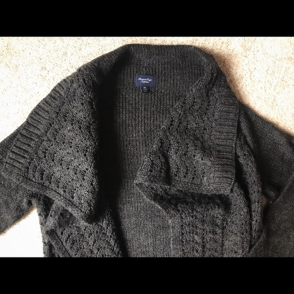 Chunky Knit American Eagle Sweater - Picture 2 of 4